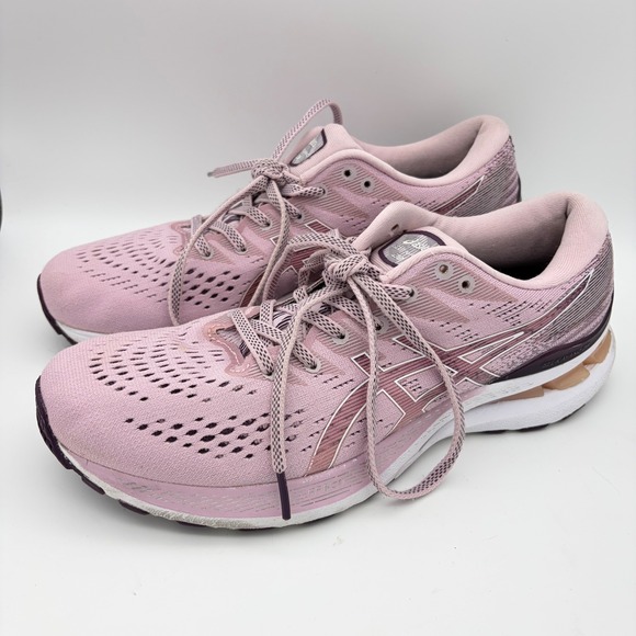 Asics Shoes - ASICS Gel-Kayano 28 Womens 9.5 Running Shoes Smoky Rose Plum Jogging Casual